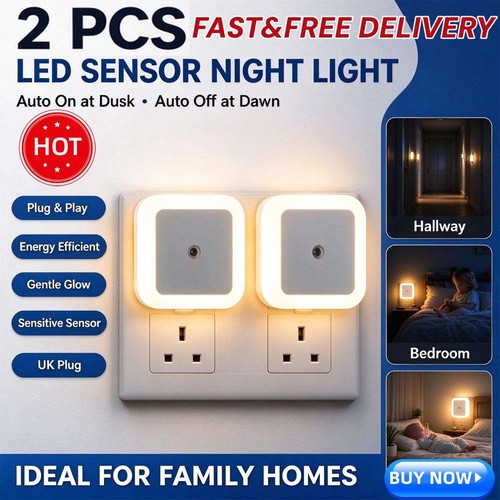2xuk plug automatic led night - automatic,