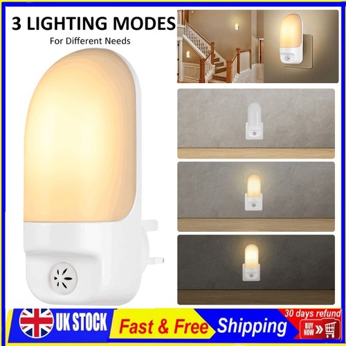 Automatic led night light plug - night,