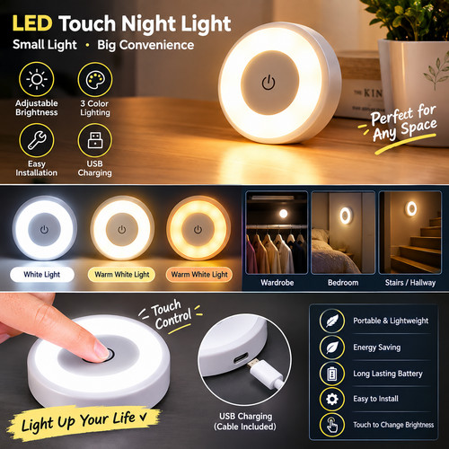 Automatic led night - light, uk