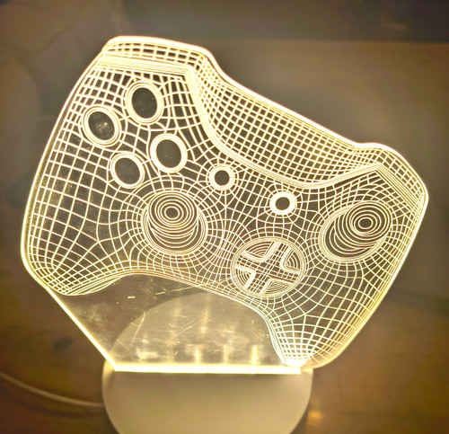 Led game controller night - led,