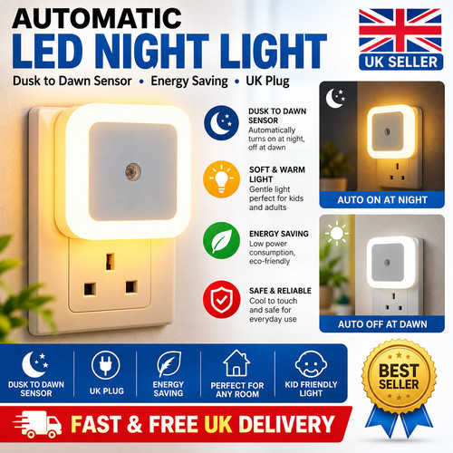 Automatic led night light - led, uk