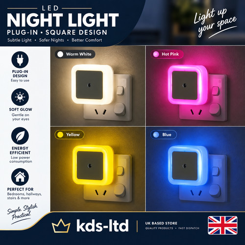 Automatic led night light - automatic, uk