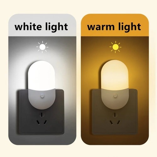 Plug night light with dusk - plug, in
