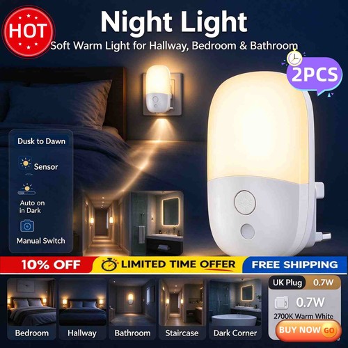 2pack night light - plug, in