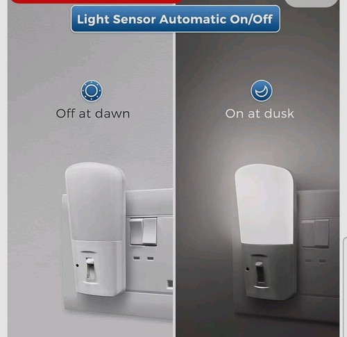 Plug night light dimmable - in,