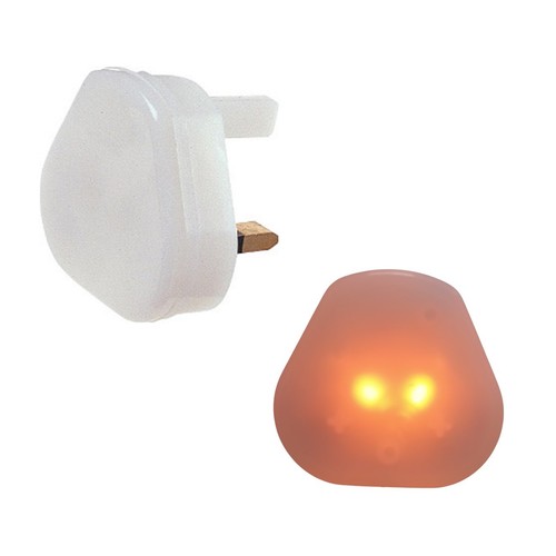 Plug night light amber glow - plug,