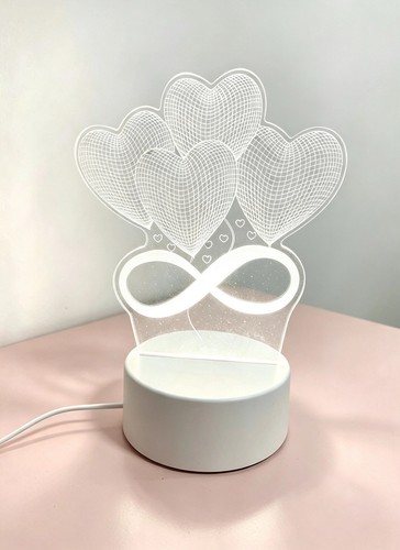 Pink led light - light., usb