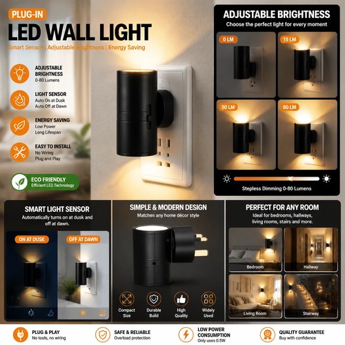 Led night lights - led,
