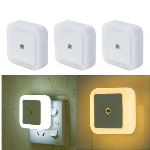 2pcs automatic led night - automatic, light