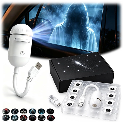 Halloween window projector - halloween,