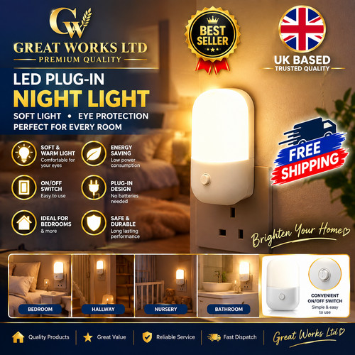 2pack night light - night, plug