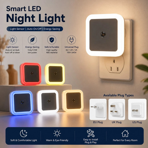 Led night light - night, in