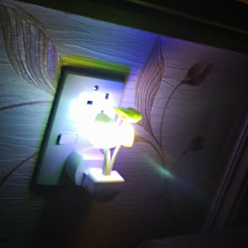 Led plug wall - night, light