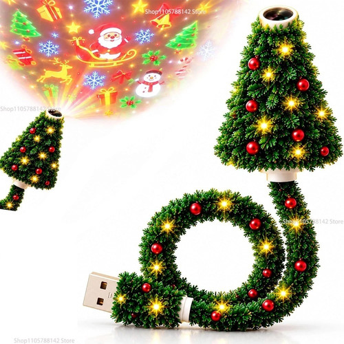 Christmas tree plug - plug, night