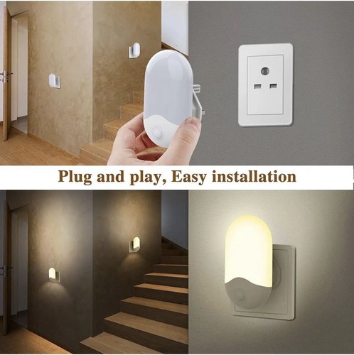Automatic led night - night, plug